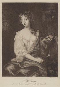 Nell Gwyn (engraving) door English School