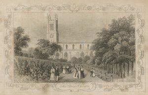 Nieuwe kerk, Brompton, Londen door English School