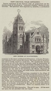 Nieuwe Kerk in Llanymyneck door English School