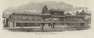 Nieuwe Hoofdtribune, Lords Cricket Ground door English School