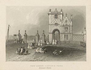 Nieuwe Lodge in Victoria Park door English School