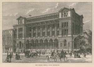 Nieuwe Wetenschappelijke Scholen, South Kensington, Londen door English School