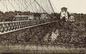 Nieuwe hangbrug