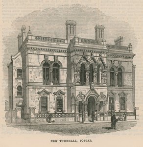 Nieuw Stadhuis in Poplar door English School