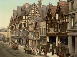 Newgate Street, Chester door English School