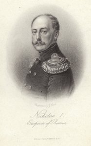 Nicolaas I van Rusland door English School