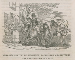 Nimrods schets van Woolwich races