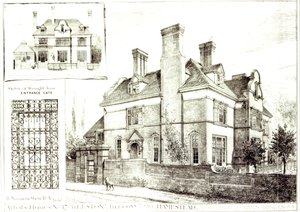 No.17 Kelston, St. Johns Avenue, uit The Building News, 10 februari 1882 door English School