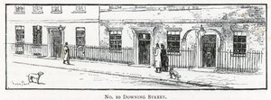 10 Downing Street door English School