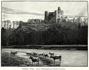 Kasteel Norham (gravure)