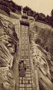 Noord-Devon: Cliff Railway, Lynmouth naar Lynton door English School