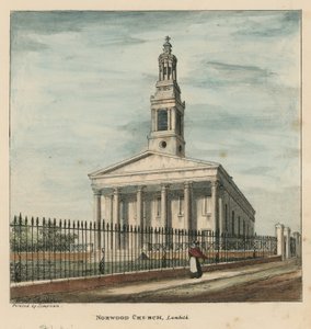 Norwood Kerk, Lambeth, Londen door English School