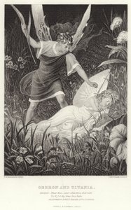 Oberon en Titania, Midzomernachtsdroom, Act II, Scene III