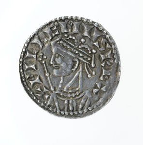 Voorzijde van een penny, uit de regeerperiode van Willem I