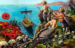 Odysseus en de Sirenen door English School