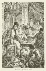 Oecumenisch Concilie van Nicea door English School