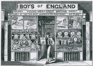 Kantoren van Edwin J Brett, uitgever van Boys of England door English School