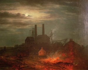 Oude Hetton Colliery, Newcastle door English School
