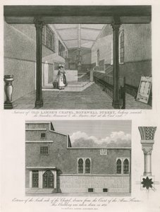 Oude Lambes Kapel, Monkwell Street, Londen door English School