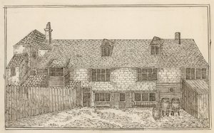 Old Pied Bull, Islington (achterkant)