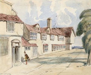 Old Pied Bull, Islington (achterkant)