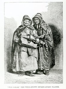 Oude Sarah De Bekende Draaiorgelspeler, c.1840