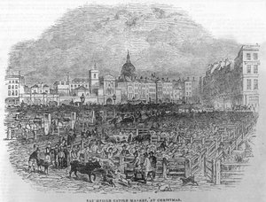 Oude Smithfield Markt door English School