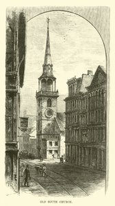 Oude Zuidkerk door English School
