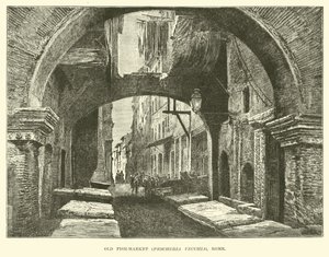 Oude vismarkt, Pescheria Vecchia, Rome