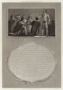 Oliver Cromwell wijst de kroon af door English School