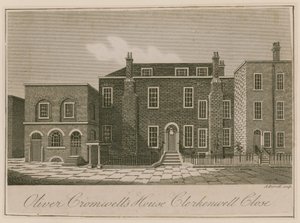 Huis van Oliver Cromwell, Clerkenwell Close, Londen