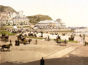 Op het strand, Llandudno
