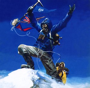 Op de top van de Everest