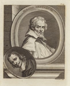 Orazio Lomi Gentileschi door English School