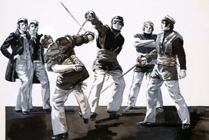 Otto Von Bismarck won 26 van de 27 duels door English School