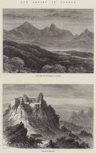 Onze kunstenaar op Cyprus (gravure)