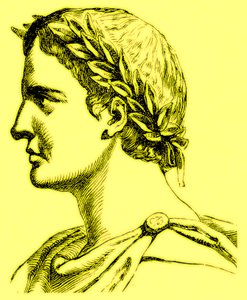 Ovidius Naso, illustratie uit The Illustrated History of the World, gepubliceerd ca. 1880