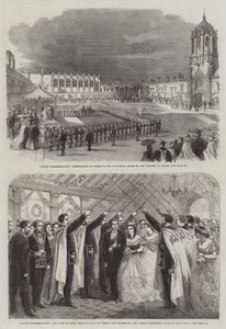 Oxford Herdenking (gravure) door English School