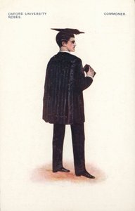 Oxford University gewaden - Commoner