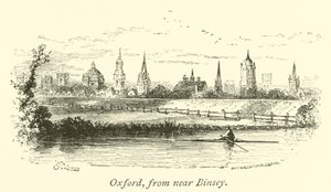 Oxford, vanuit de buurt van Binsey