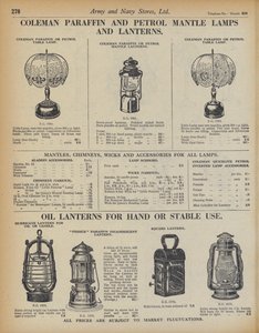 Pagina uit Army and Navy Stores Catalogus