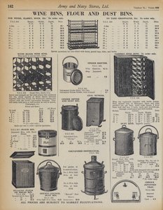 Pagina uit Army and Navy Stores Catalogus door English School