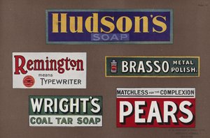Pagina uit Jordans Enamelled Signs door English School