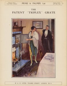 Pagina uit de catalogus van Pryke  Palmer Ltd, ca 1930 (kleurenlitho) door English School
