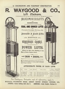 Pagina uit The Architects, Surveyors and Engineers Compendium 1892 door English School