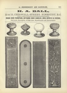 Pagina uit The Architects, Surveyors and Engineers Compendium 1892