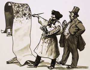 Behang schilderen