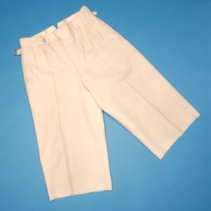 Paar witte voetbalshorts, 1930s