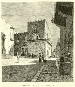 Palazzo Corvaja, in Taormina door English School