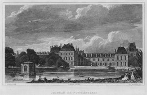 Parijs, Chateu De Fontainbleau door English School